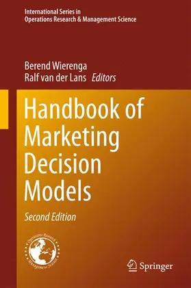 van der Lans / Wierenga |  Handbook of Marketing Decision Models | Buch |  Sack Fachmedien