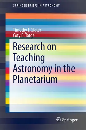 Slater / Tatge | Research on Teaching Astronomy in the Planetarium | E-Book | sack.de