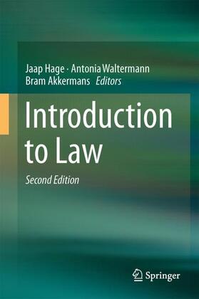 Hage / Waltermann / Akkermans | Introduction to Law | Buch | 978-3-319-57251-2 | sack.de