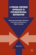 Kass |  A Person-Centered Approach to Psychospiritual Maturation | Buch |  Sack Fachmedien