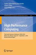 Barrios Hernández / Klapp / Gitler |  High Performance Computing | Buch |  Sack Fachmedien