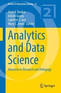 Deokar / Jones / Gupta |  Analytics and Data Science | Buch |  Sack Fachmedien