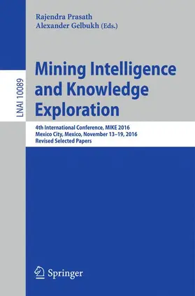 Gelbukh / Prasath |  Mining Intelligence and Knowledge Exploration | Buch |  Sack Fachmedien