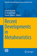Amodeo / Talbi / Yalaoui |  Recent Developments in Metaheuristics | eBook | Sack Fachmedien