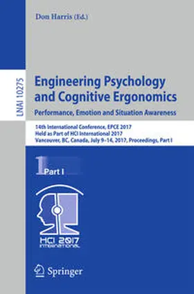 Harris | Engineering Psychology and Cognitive Ergonomics: Performance, Emotion and Situation Awareness | E-Book | sack.de