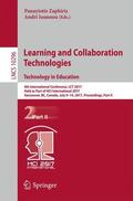 Ioannou / Zaphiris |  Learning and Collaboration Technologies. Technology in Education | Buch |  Sack Fachmedien