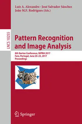 Alexandre / Salvador Sánchez / Rodrigues | Pattern Recognition and Image Analysis | E-Book | sack.de
