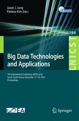 Kim / Jung |  Big Data Technologies and Applications | Buch |  Sack Fachmedien