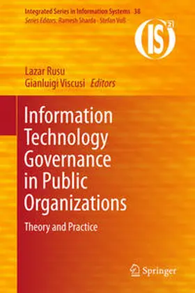 Viscusi / Rusu |  Information Technology Governance in Public Organizations | Buch |  Sack Fachmedien