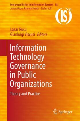 Viscusi / Rusu | Information Technology Governance in Public Organizations | Buch | 978-3-319-58977-0 | sack.de