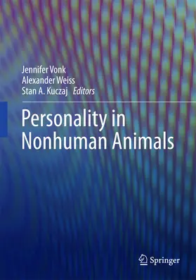Vonk / Weiss / Kuczaj | Personality in Nonhuman Animals | E-Book | www.sack.de