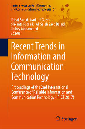 Saeed / Gazem / Patnaik |  Recent Trends in Information and Communication Technology | eBook | Sack Fachmedien