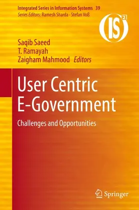 Saeed / Mahmood / Ramayah |  User Centric E-Government | Buch |  Sack Fachmedien