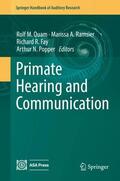 Quam / Popper / Ramsier |  Primate Hearing and Communication | Buch |  Sack Fachmedien