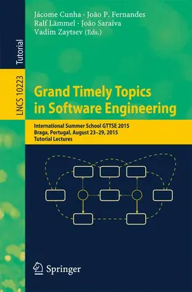 Cunha / Fernandes / Lämmel |  Grand Timely Topics in Software Engineering | Buch |  Sack Fachmedien
