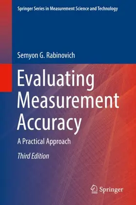 Rabinovich |  Evaluating Measurement Accuracy | Buch |  Sack Fachmedien