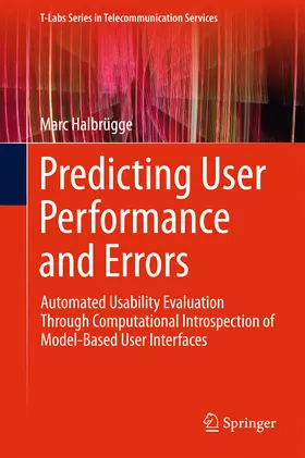 Halbrügge |  Predicting User Performance and Errors | eBook | Sack Fachmedien