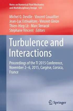 Deville / Couaillier / Estivalezes |  Turbulence and Interactions | Buch |  Sack Fachmedien