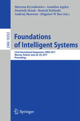 Kryszkiewicz / Appice / Slezak | Foundations of Intelligent Systems | E-Book | sack.de