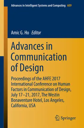 Ho | Advances in Communication of Design | E-Book | sack.de