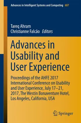 Falcão / Ahram |  Advances in Usability and User Experience | Buch |  Sack Fachmedien
