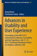 Ahram / Falcão |  Advances in Usability and User Experience | eBook | Sack Fachmedien