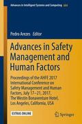 Arezes |  Advances in Safety Management and Human Factors | Buch |  Sack Fachmedien