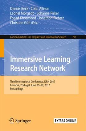 Beck / Allison / Morgado |  Immersive Learning Research Network | Buch |  Sack Fachmedien