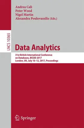 Calì / Wood / Martin |  Data Analytics | Buch |  Sack Fachmedien