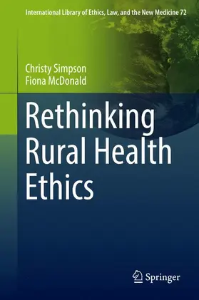 Simpson / McDonald |  Rethinking Rural Health Ethics | Buch |  Sack Fachmedien