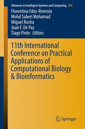 Fdez-Riverola / Mohamad / Pinto |  11th International Conference on Practical Applications of Computational Biology & Bioinformatics | Buch |  Sack Fachmedien