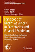 Consigli / Stefani / Zambruno |  Handbook of Recent Advances in Commodity and Financial Modeling | eBook | Sack Fachmedien