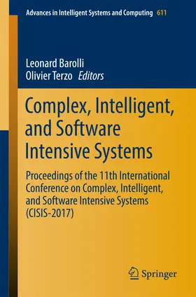 Barolli / Terzo | Complex, Intelligent, and Software Intensive Systems | E-Book | sack.de