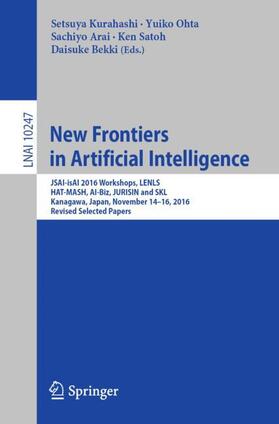 Kurahashi / Ohta / Bekki | New Frontiers in Artificial Intelligence | Buch | 978-3-319-61571-4 | sack.de