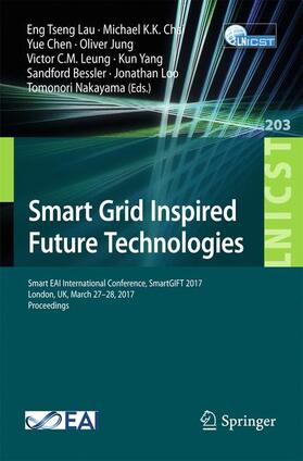 Lau / Chai / Chen |  Smart Grid Inspired Future Technologies | Buch |  Sack Fachmedien