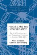 Söderberg / Larsson |  Finance and the Welfare State | Buch |  Sack Fachmedien