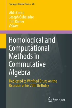 Conca / Gubeladze / Römer | Homological and Computational Methods in Commutative Algebra | E-Book | sack.de