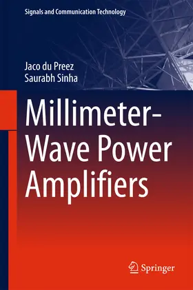 du Preez / Sinha | Millimeter-Wave Power Amplifiers | E-Book | sack.de