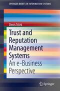 Trcek / Trcek |  Trust and Reputation Management Systems | Buch |  Sack Fachmedien