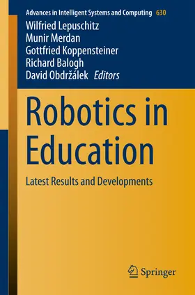 Lepuschitz / Merdan / Koppensteiner | Robotics in Education | E-Book | sack.de
