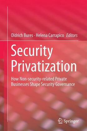 Carrapico / Bures | Security Privatization | Buch | 978-3-319-63009-0 | sack.de