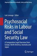 Lerouge |  Psychosocial Risks in Labour and Social Security Law | Buch |  Sack Fachmedien