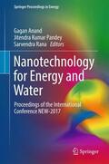 Anand / Rana / Pandey |  Nanotechnology for Energy and Water | Buch |  Sack Fachmedien