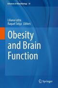 Seiça / Letra |  Obesity and Brain Function | Buch |  Sack Fachmedien