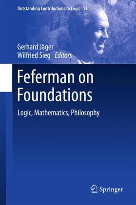 Sieg / Jäger | Feferman on Foundations | Buch | 978-3-319-63332-9 | sack.de