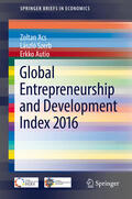 Acs / Szerb / Autio |  Global Entrepreneurship and Development Index 2016 | eBook | Sack Fachmedien