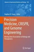 Tsang |  Precision Medicine, CRISPR, and Genome Engineering | Buch |  Sack Fachmedien