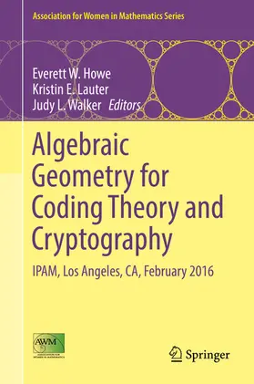 Howe / Lauter / Walker | Algebraic Geometry for Coding Theory and Cryptography | E-Book | sack.de