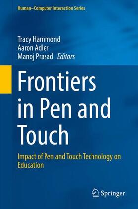 Hammond / Prasad / Adler | Frontiers in Pen and Touch | Buch | 978-3-319-64238-3 | sack.de