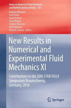 Dillmann / Heller / Krämer | New Results in Numerical and Experimental Fluid Mechanics XI | Buch | 978-3-319-64518-6 | sack.de